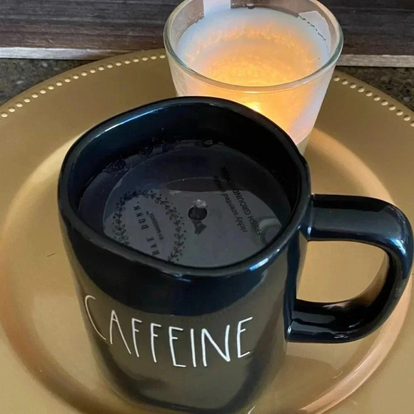 CANDLE (Coffee SCENTED) Candle - FRESH GROUND COFFEE - IN Rae Dunn Mug/Cup - NEW - Picture 7 of 9